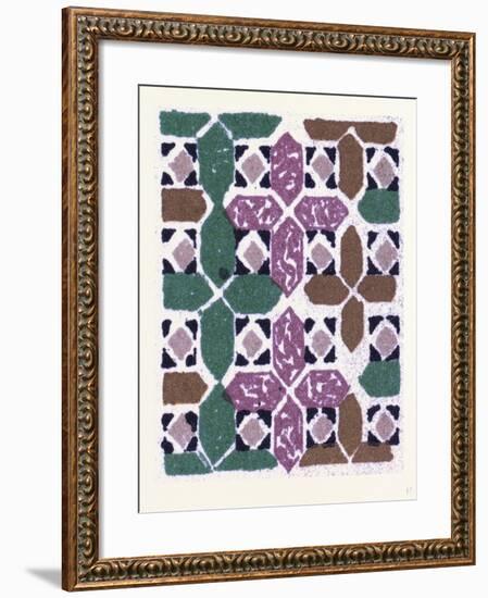 Byzantine Ornament-null-Framed Giclee Print