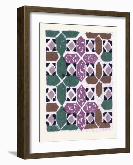 Byzantine Ornament-null-Framed Giclee Print