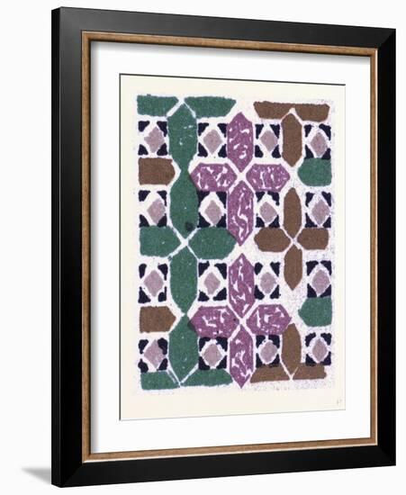 Byzantine Ornament-null-Framed Giclee Print