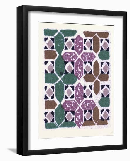 Byzantine Ornament-null-Framed Giclee Print