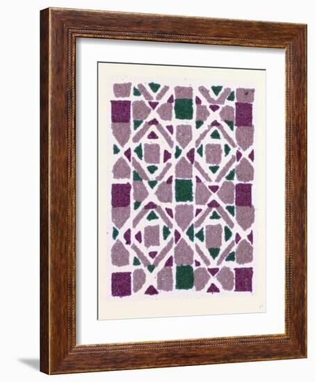 Byzantine Ornament-null-Framed Giclee Print