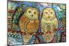 Byzantine Owls-Oxana Zaika-Mounted Giclee Print