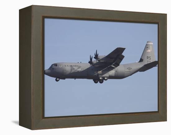 C-130J Super Hercules of the 86th Airlift Wing-Stocktrek Images-Framed Premier Image Canvas