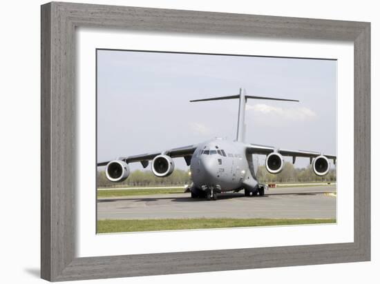 C-17 Globemaster Iii of the Royal Air Force-Stocktrek Images-Framed Photographic Print