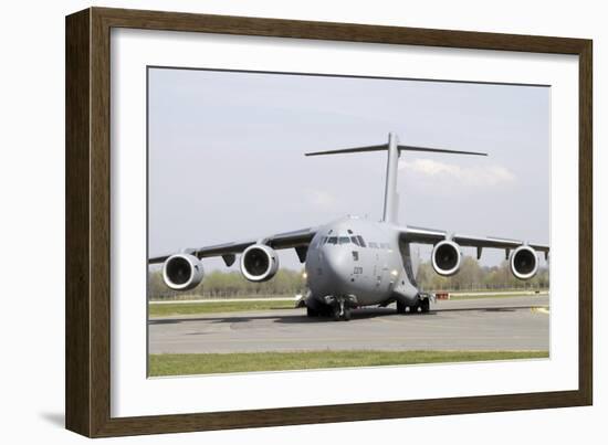 C-17 Globemaster Iii of the Royal Air Force-Stocktrek Images-Framed Photographic Print