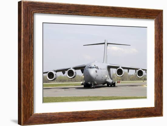 C-17 Globemaster Iii of the Royal Air Force-Stocktrek Images-Framed Photographic Print