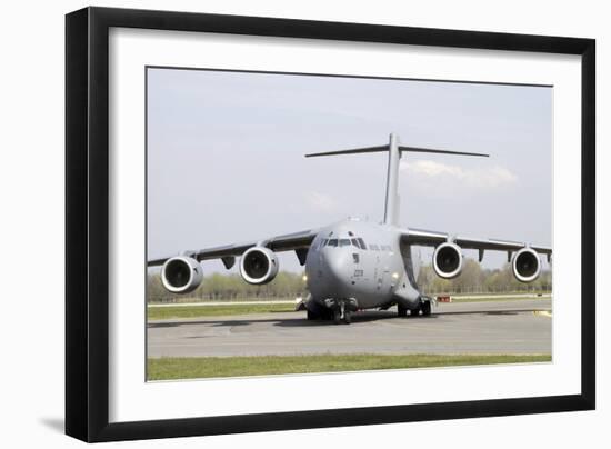 C-17 Globemaster Iii of the Royal Air Force-Stocktrek Images-Framed Photographic Print