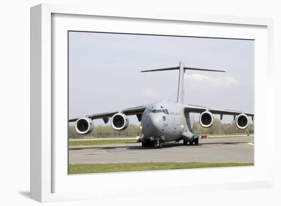 C-17 Globemaster Iii of the Royal Air Force-Stocktrek Images-Framed Photographic Print