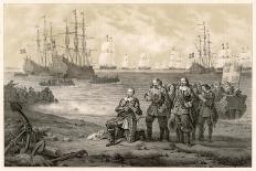 Gustaf Adolf King of Sweden Lands at Usedom-C.a. Dahlstrom-Art Print