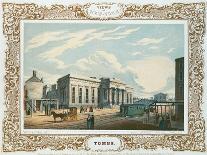 Exchange, New York City, Published 1850-C. Autenrieth-Framed Premier Image Canvas