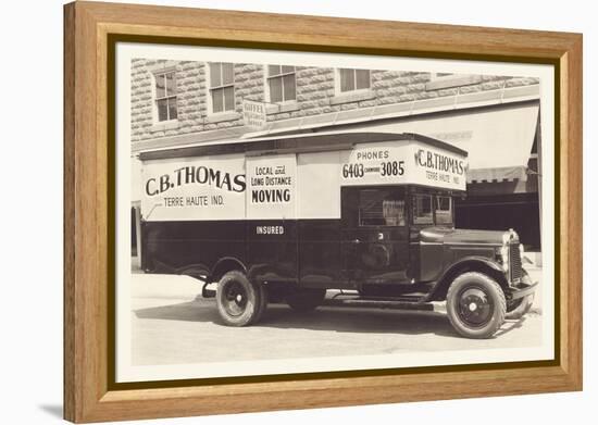 C.B. Thomas Moving Truck-null-Framed Stretched Canvas