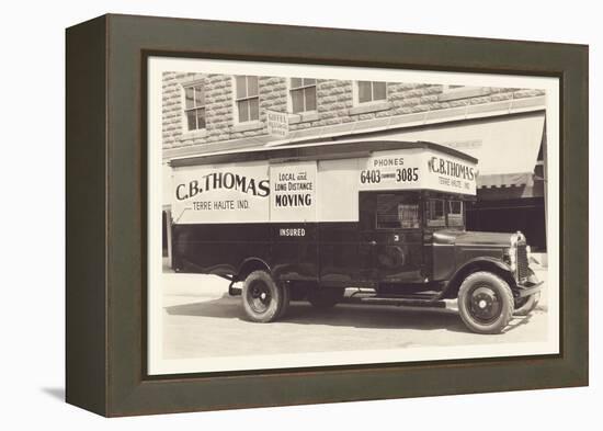 C.B. Thomas Moving Truck-null-Framed Stretched Canvas