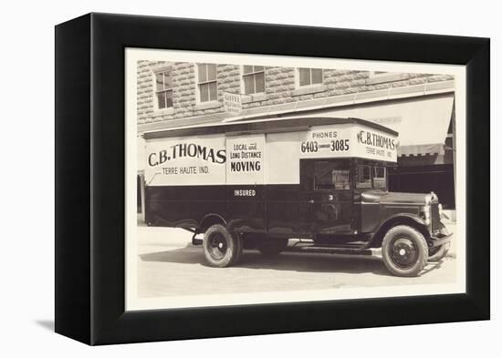 C.B. Thomas Moving Truck-null-Framed Stretched Canvas