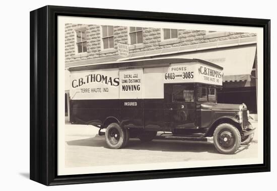 C.B. Thomas Moving Truck-null-Framed Stretched Canvas