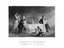 An American Household in the Days of Madison, 1872-C Burt-Giclee Print