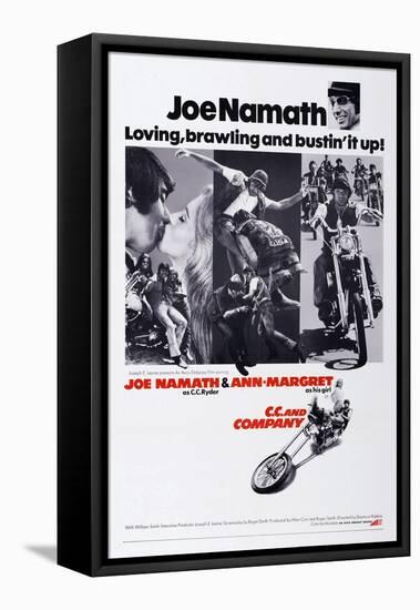 C.C. and Company, Joe Namath, Ann-Margret, Joe Namath, 1970-null-Framed Stretched Canvas