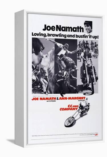 C.C. and Company, Joe Namath, Ann-Margret, Joe Namath, 1970-null-Framed Stretched Canvas