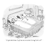 "Do you think those less fortunate are at least having better sex?" - New Yorker Cartoon-C. Covert Darbyshire-Premium Giclee Print