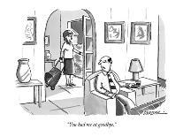 "When you're nailing the numbers, they don't ask questions." - New Yorker Cartoon-C. Covert Darbyshire-Premium Giclee Print