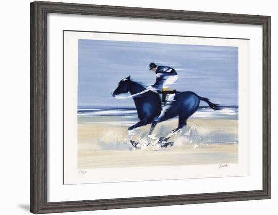c - Entrainement à Deauville III-Victor Spahn-Framed Limited Edition
