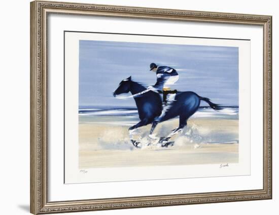 c - Entrainement à Deauville III-Victor Spahn-Framed Limited Edition