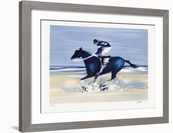 c - Entrainement à Deauville III-Victor Spahn-Framed Limited Edition