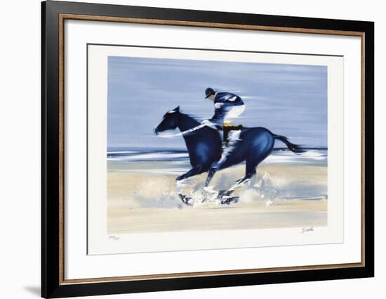 c - Entrainement à Deauville III-Victor Spahn-Framed Limited Edition