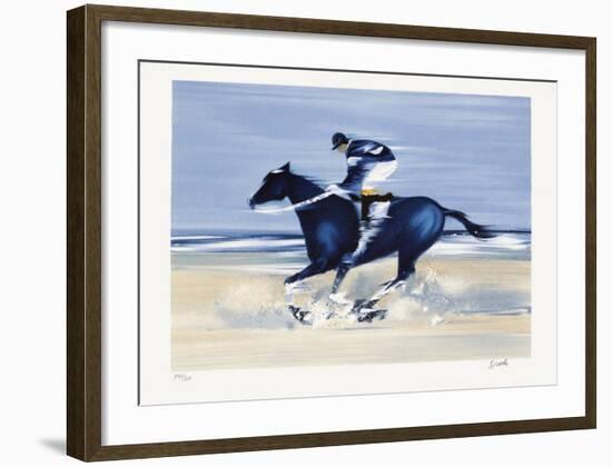 c - Entrainement à Deauville III-Victor Spahn-Framed Limited Edition