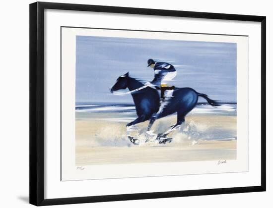c - Entrainement à Deauville III-Victor Spahn-Framed Limited Edition