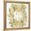 C'est La Vie in Gold-Cat Coquillette-Framed Stretched Canvas