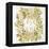 C'est La Vie in Gold-Cat Coquillette-Framed Stretched Canvas