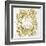 C'est La Vie in Gold-Cat Coquillette-Framed Art Print