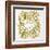 C'est La Vie in Gold-Cat Coquillette-Framed Art Print