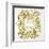C'est La Vie in Gold-Cat Coquillette-Framed Art Print