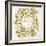 C'est La Vie in Gold-Cat Coquillette-Framed Premium Giclee Print