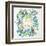 C'est La Vie in Watercolor-Cat Coquillette-Framed Art Print