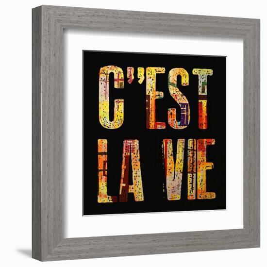 C'est la Vie-Irena Orlov-Framed Art Print