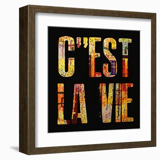 C'est la Vie-Irena Orlov-Framed Art Print