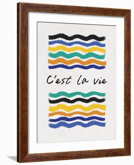 C'est la Vie-Sasha Blake-Framed Giclee Print