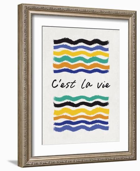 C'est la Vie-Sasha Blake-Framed Art Print