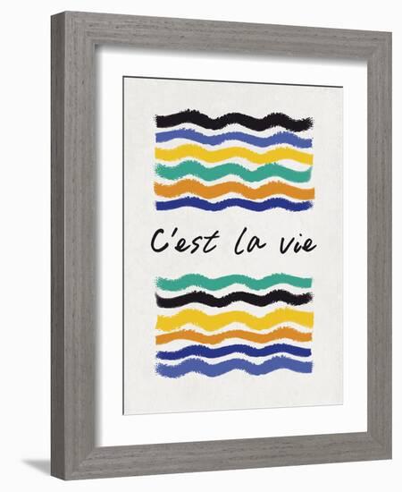 C'est la Vie-Sasha Blake-Framed Art Print