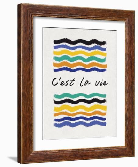 C'est la Vie-Sasha Blake-Framed Art Print