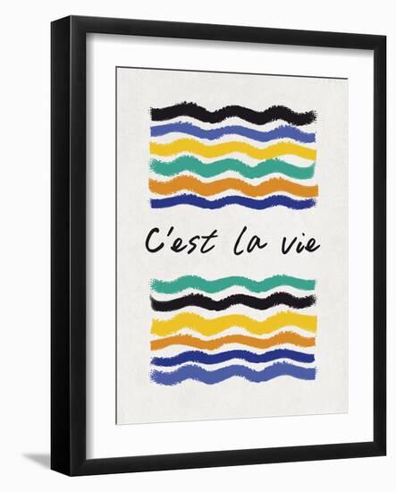 C'est la Vie-Sasha Blake-Framed Art Print