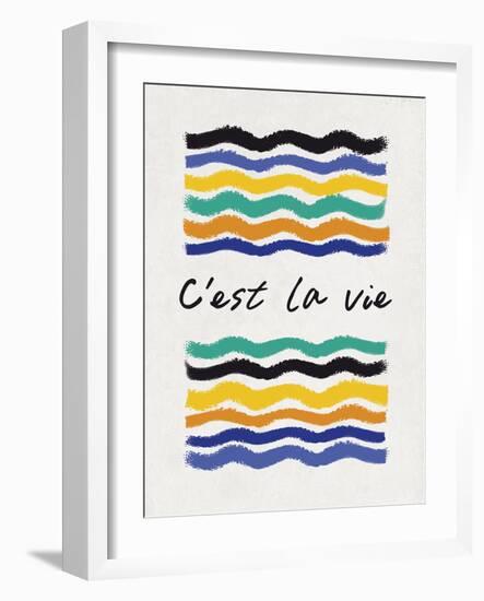 C'est la Vie-Sasha Blake-Framed Art Print