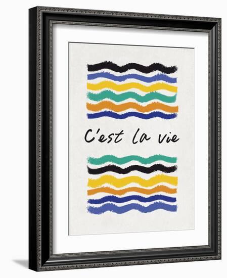 C'est la Vie-Sasha Blake-Framed Art Print