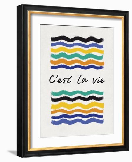 C'est la Vie-Sasha Blake-Framed Art Print