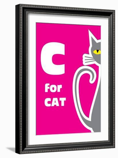 C For The Cat-Elizabeta Lexa-Framed Art Print