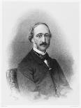 Alexandre-Edmond Becquerel French Physicist in 1865-C. Fuhr-Framed Art Print