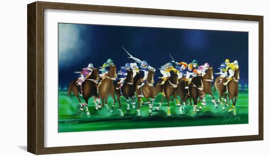 c - Galop à La Baule-Victor Spahn-Framed Limited Edition