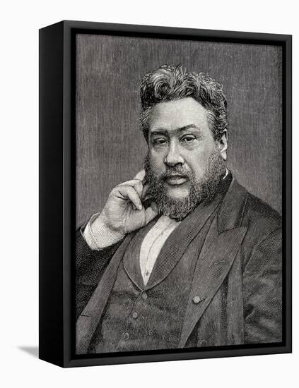 C.H. Spurgeon, from 'The English Illustrated Magazine', 1891-92-null-Framed Premier Image Canvas